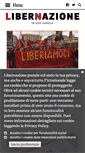 Mobile Screenshot of libernazione.it